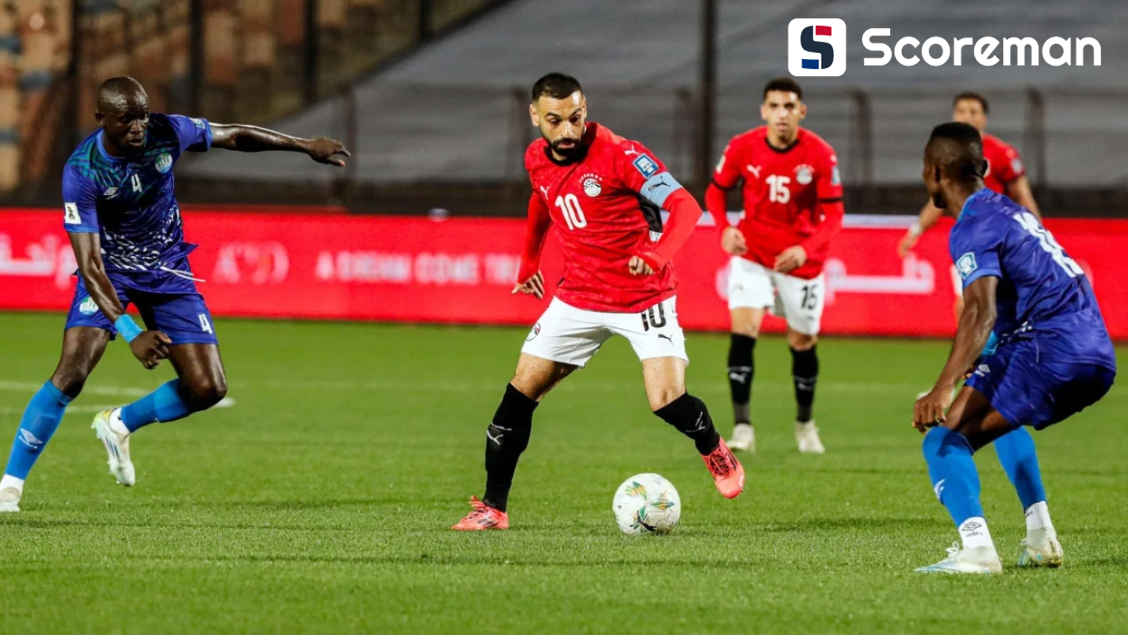 모하메드 살라, 두 골로 이집트 월드컵 본선행 확정